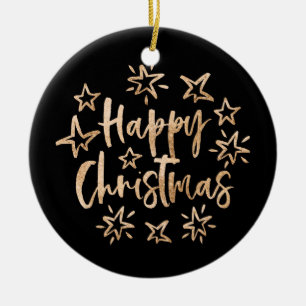 Feliz Ornamento de Navidad con foto personalizada