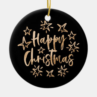 Feliz Ornamento de Navidad con foto personalizada