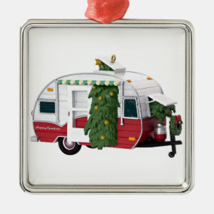 "FELIZ ORNAMENTO DE NAVIDAD DEL CAMPER***