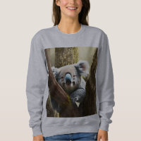 Feliz Oso Australiano De Koala En Árbol, Sudadera