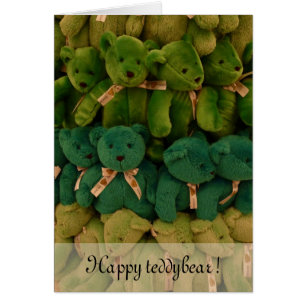 ¡Feliz oso de peluche!