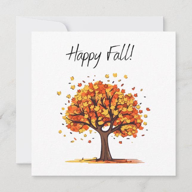 ¡Feliz Otoño! (Anverso)