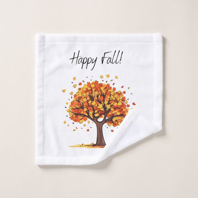 ¡Feliz Otoño! (Toallita)