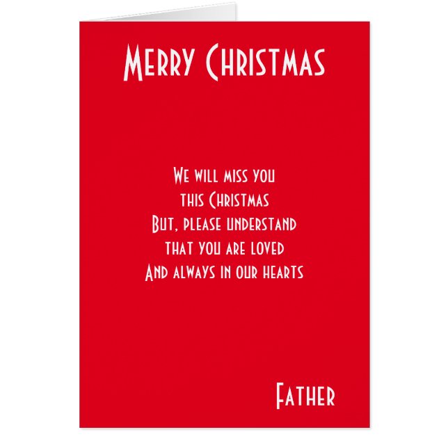 Feliz Padre de Navidad (Frente)
