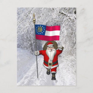 Feliz Padre Navidad Con El Fin De Georgia