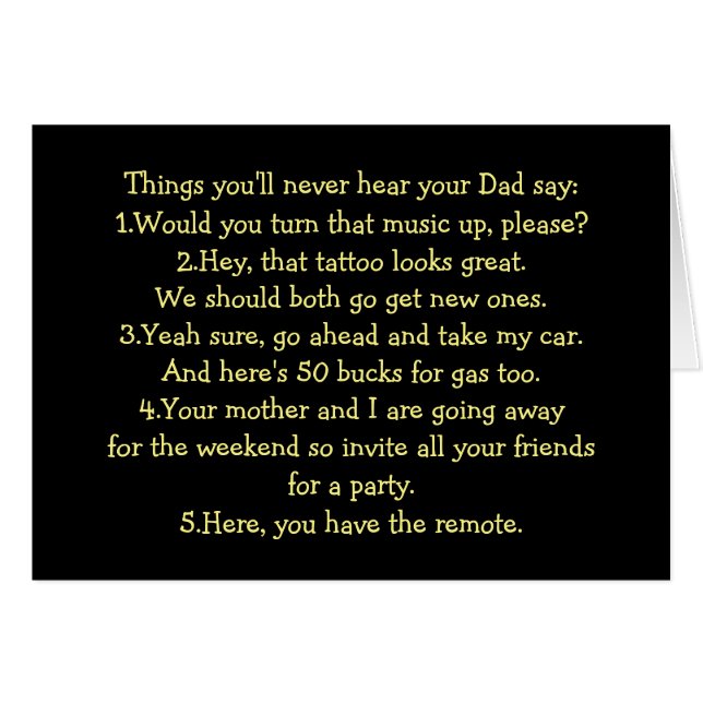 **FELIZ PAPÁ DE CUMPLEAÑOS** CON HUMOR, RESPETO Y  (Anverso (Horizontal))