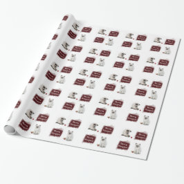 Feliz papel de embalaje de Kittymas