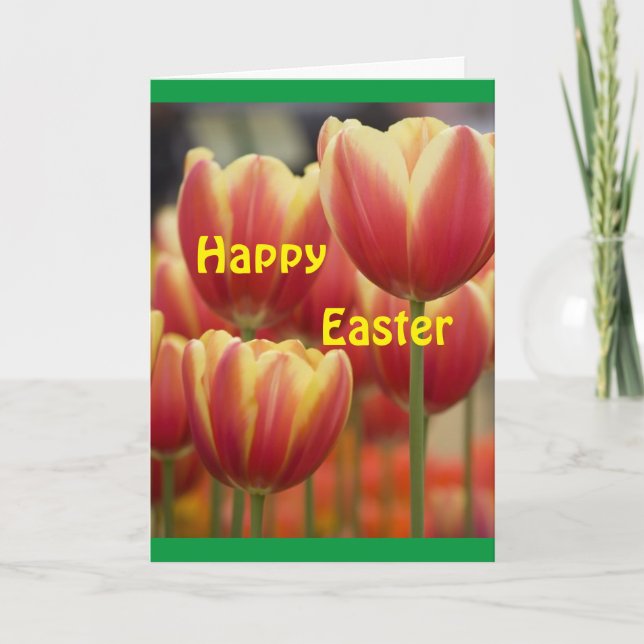 **FELIZ PASCUA** A MI INCREÍBLE TARJETA DE **PROFE (Anverso)