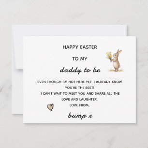 FELIZ PASCUA A MI PAPÁ POR VENIR DE BUMP CARD