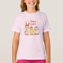 Feliz Pascua Camiseta de Cordero de Chick