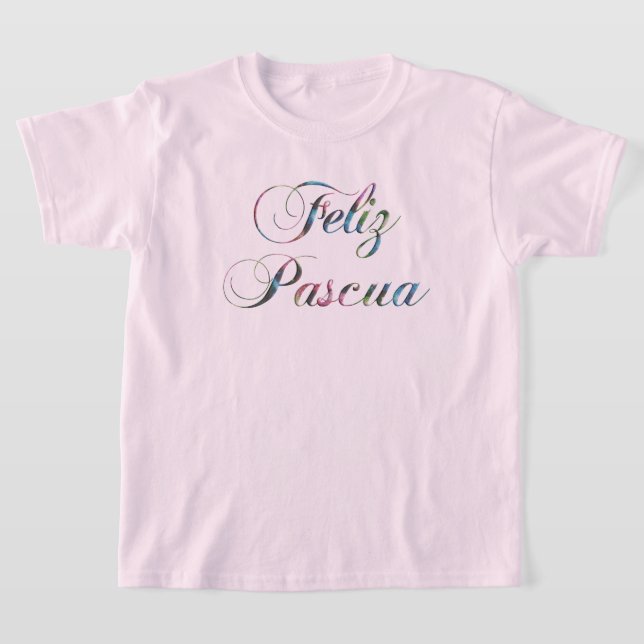 Feliz Pascua, camiseta de Pascua (Distribución)