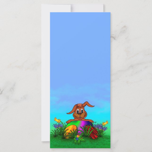 ¡Feliz Pascua! Conejo de Pascua (Anverso)