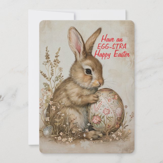 Feliz Pascua de Resurrección EGG-STRA (Anverso)