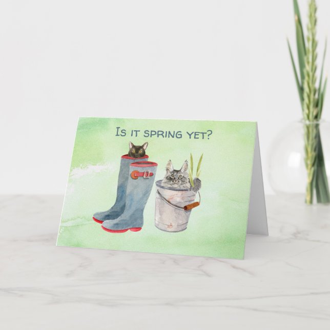 Feliz Pascua desde la tarjeta de saludo de la prim (Anverso)