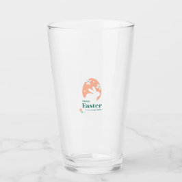 Feliz Pascua – Diseño floral de conejo y huevo