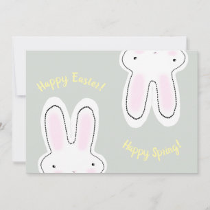 Feliz Pascua Feliz Primavera divertido sabio polvo