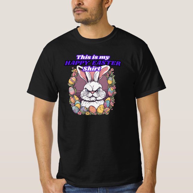 Feliz Pascua Gumpy Camiseta Divertida (Anverso)