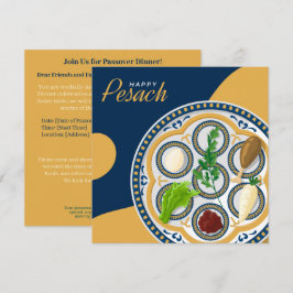 Feliz Pascua| Hermosa invitación a Seder Pesach