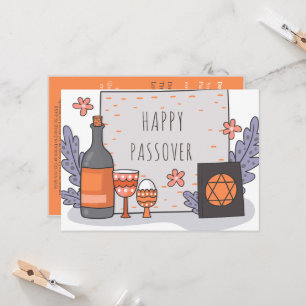 Feliz Pascua  Hermosa invitación de Seder Pesaj