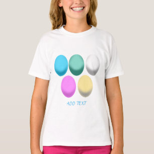 Feliz Pascua, huevos de pascua camiseta