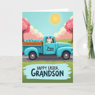 Feliz Pascua Nieto Tarjeta de Camión