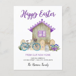 Feliz Pascua Nueva Invitación Hogar