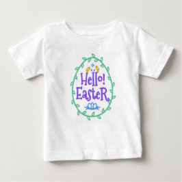 Feliz Pascua para ti camiseta de bebé de huevos de