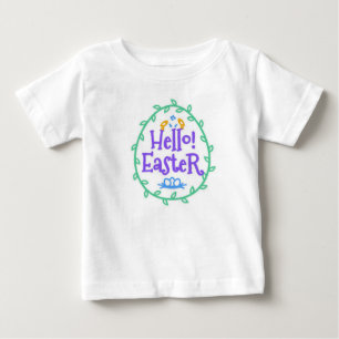 Feliz Pascua para ti camiseta de bebé de huevos de