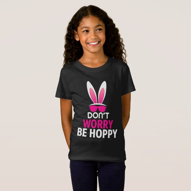 Feliz Pascua, sé adormilado, camiseta divertida co (Anverso completo)
