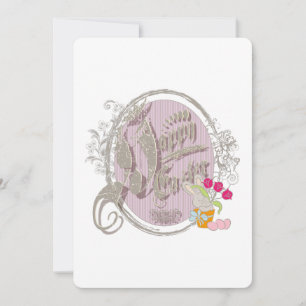 Feliz Pascua - Tarjeta de invitación