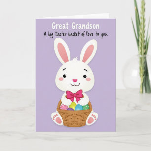 Feliz Pascua Tarjeta para Nieto
