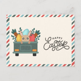 Feliz Pascua Tarjeta Postal del Mercado de Agricul