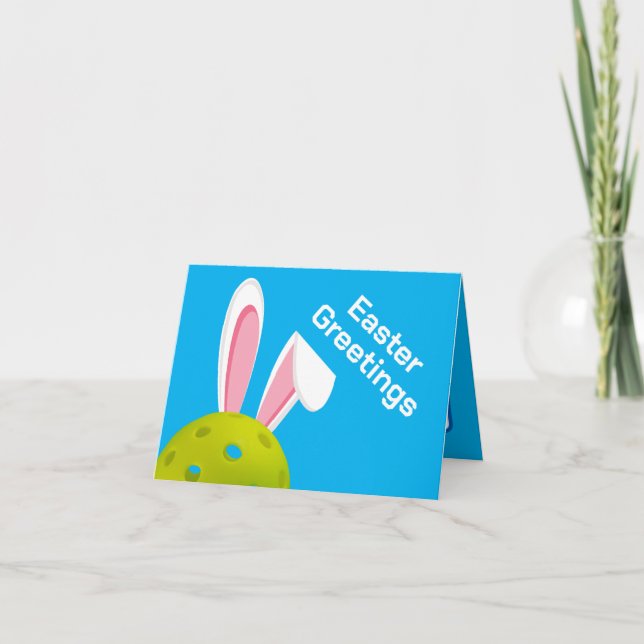 Feliz Pascua, texto personalizado + tarjeta de col (Anverso)