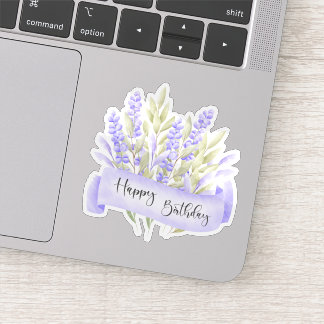 Feliz pegatina de cumpleaños