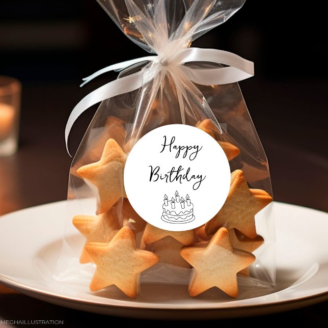 feliz Pegatina de cumpleaños (Subido por el creador)