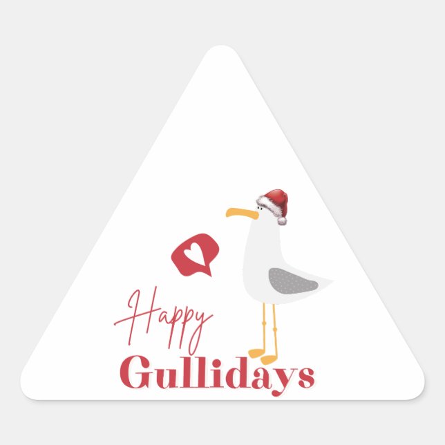 Feliz Pegatina de Gullidays (Anverso)