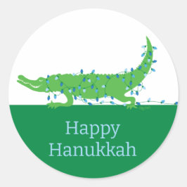 Feliz Pegatina de Hanukkah