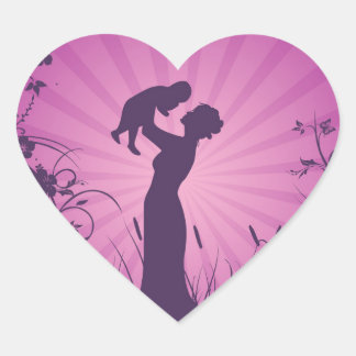 Feliz Pegatina de mamá