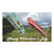 Feliz pegatina de San Valentín