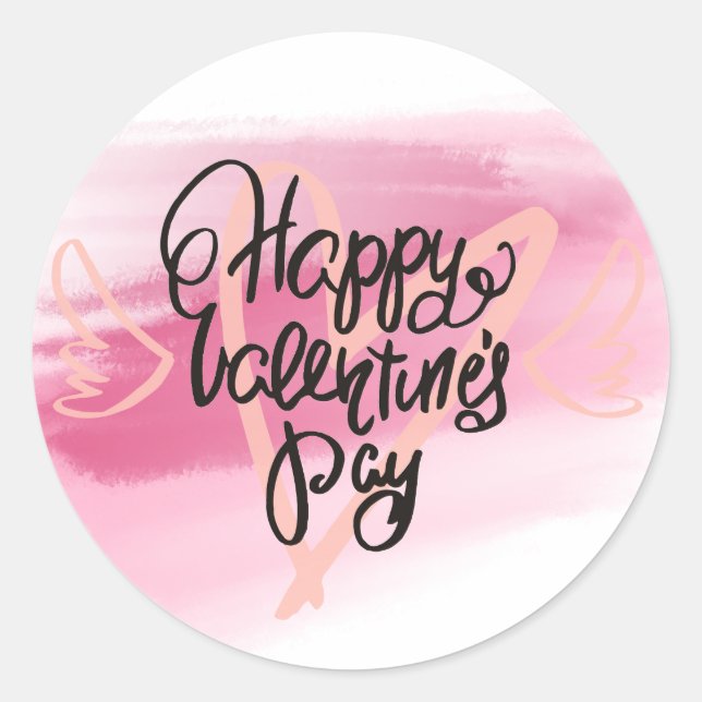Feliz Pegatina de San Valentín (Anverso)