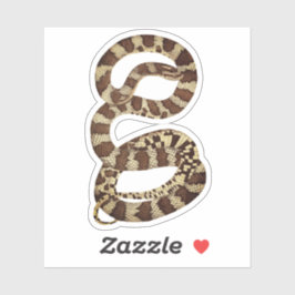 Feliz Pegatina de serpientes de Halloween