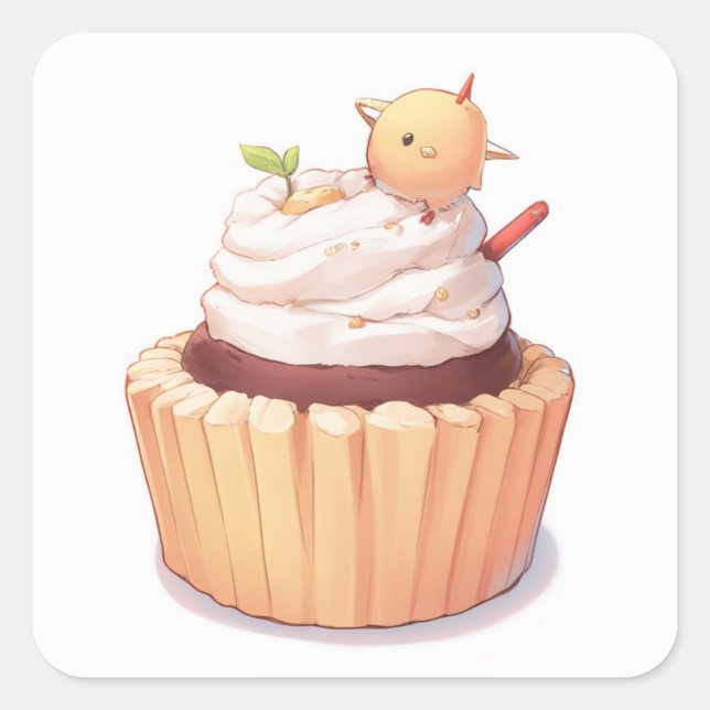 Feliz Pegatina estético (Anverso)