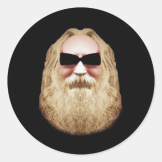 FELIZ PEGATINA HIPPIE