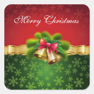 Feliz Pegatina navideño