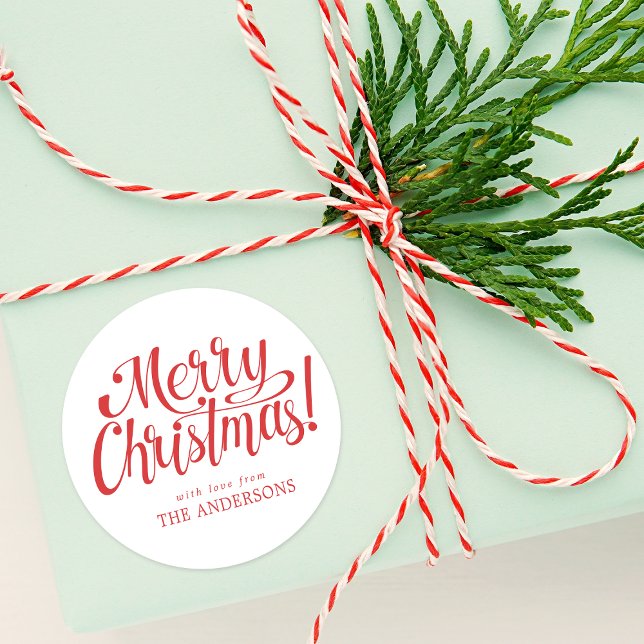 Feliz Pegatina navideño (Subido por el creador)