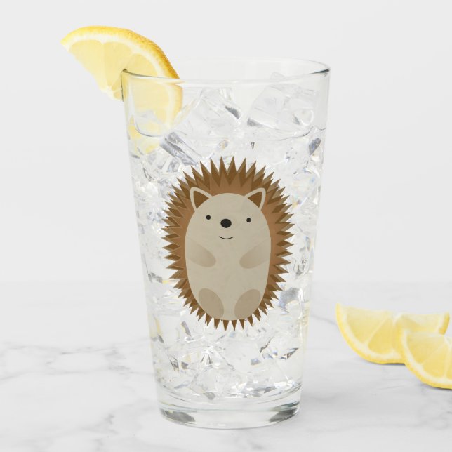Feliz Pequeño Hedgehog (Anverso (hielo))