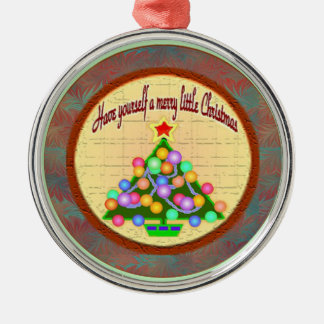 Feliz pequeño ornamento del navidad
