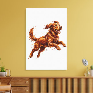 Feliz Perro Salpicadura de Chocolate – Arte Divert