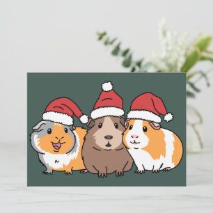 Feliz Pigmas Cuy Navidad Amante de los Animales 