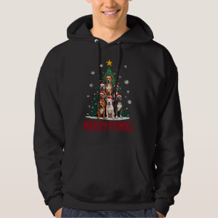 Feliz Pitmas Pitbull Perro Suéter Feo De Navidad T